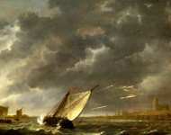 The Maas at Dordrecht in a Storm